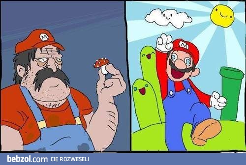 Mario i jego grzybki