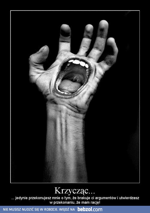 KRZYCZĄC...
