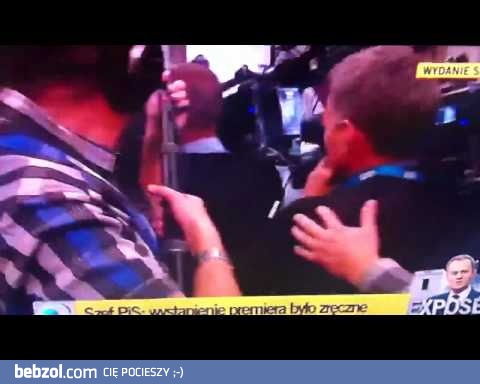 Po expose - kur...no!  Dziennikarce puściły nerwy..!
