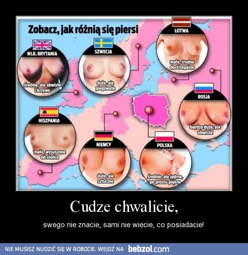 Cycki dookoła świata