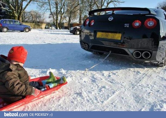 Tato, zróbmy kulig!