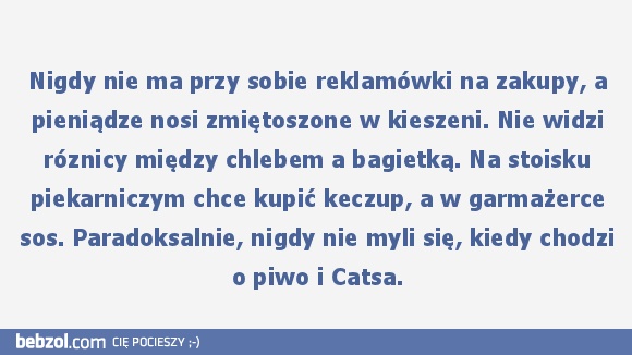 MĘŻCZYZNA W SUPERMARKECIE