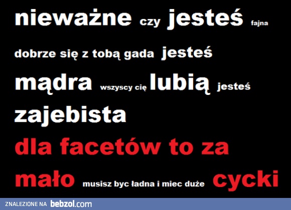 Cycki są najważniejsze!