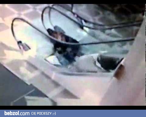 Babcia vs Ruchome schody