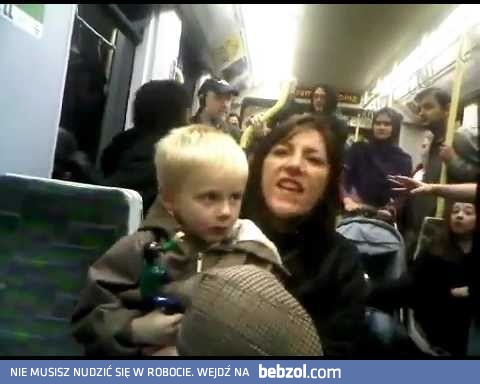Rasistka zwymyślała Polaków w londyńskim metrze!