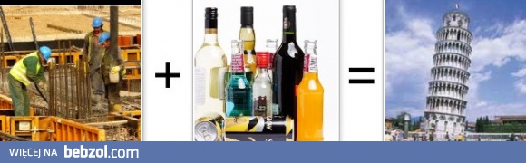 Tak powstała krzywa wieża...