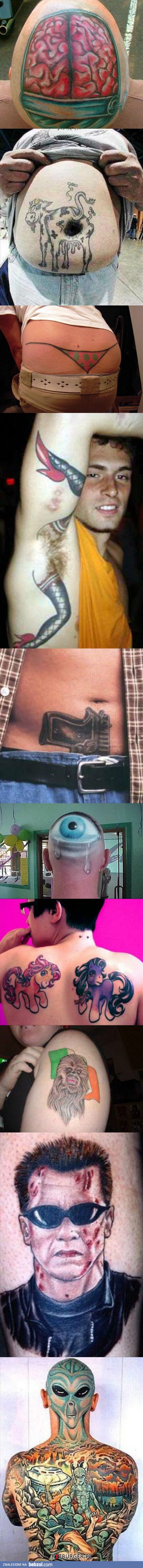 Trochę dziwne tatuaże