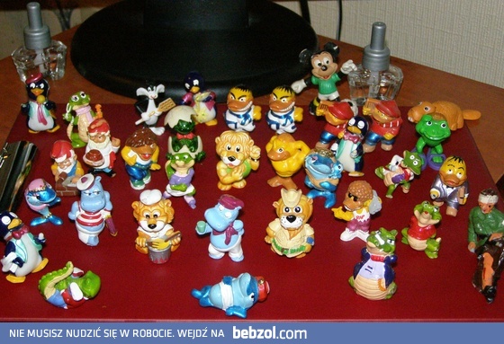 Kto kupował Kinder Niespodziankę dla figurek?