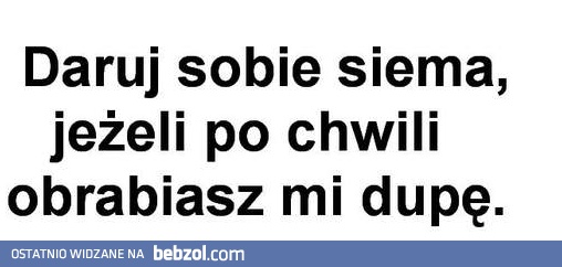Daruj sobie...
