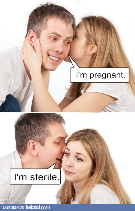 i'm pregnant!