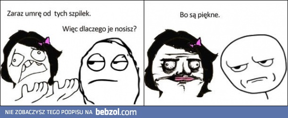 Kolejna porcja kobiecej logiki