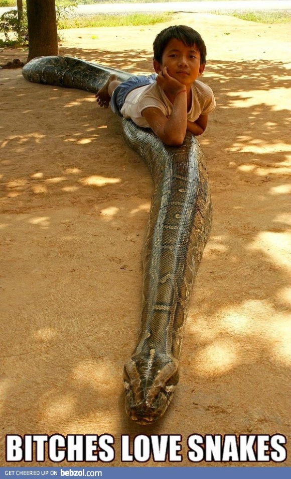 I got a snake