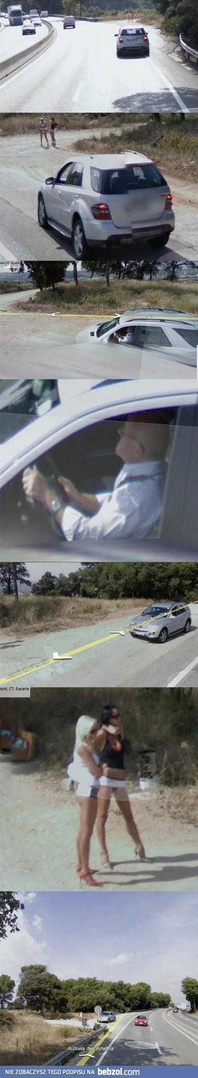 Mamy Cię! Podziękowania dla google street view