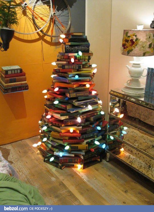 Choinka dla pani z biblioteki