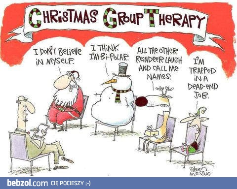 Świąteczna terapia grupowa