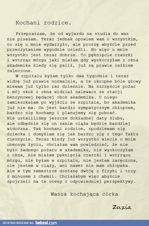 Studencka perspektywa