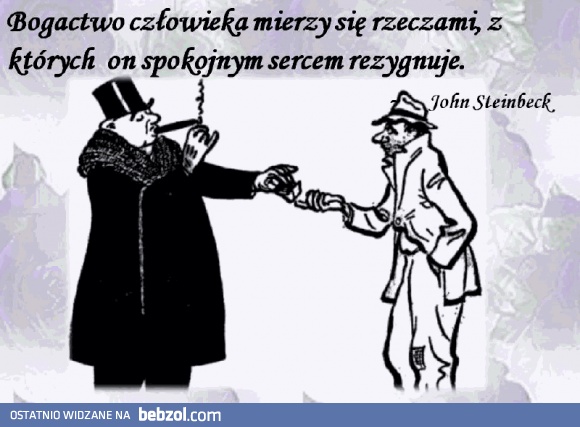 Miara bogactwa człowieka