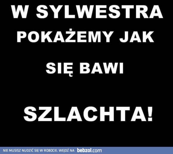 Postanowienie PRZED noworoczne !