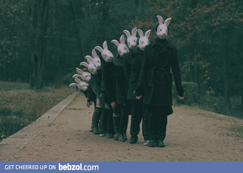 Bunnymen. Creepy?