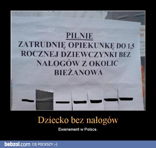 Dziecko bez nałogów potrzebna pomoc!