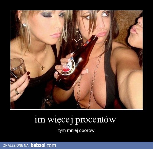 Im więcej procentów