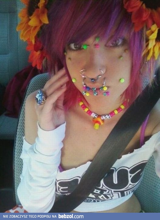 Piercing do przesady