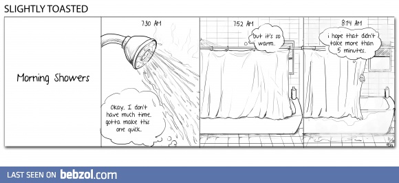 I think not only on the morning