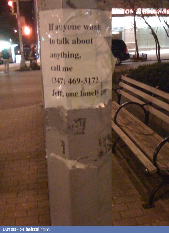 Forever alone...