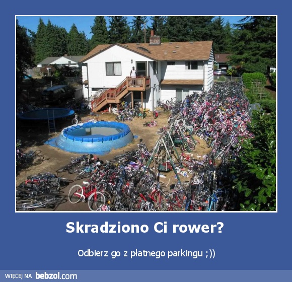 Skradziono Ci rower? 