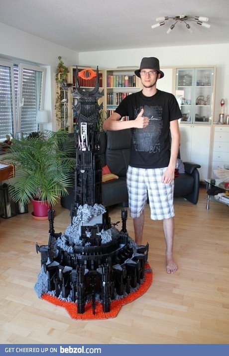 Awesome LEGO Tower of Sauron