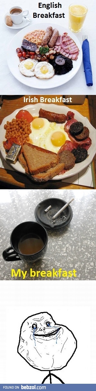 My breakfast