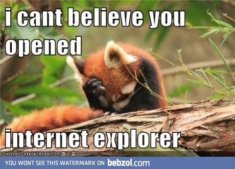 Oh firefox...