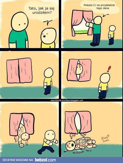 Jak nie tłumaczyć dzieciom skąd się wzięłu