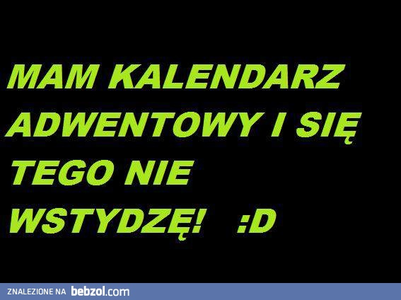 A ja już swój skończyłem :X