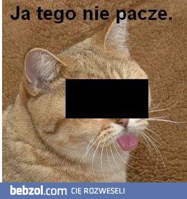 Koniec z paczeniem