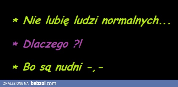 Sposób na nudę?