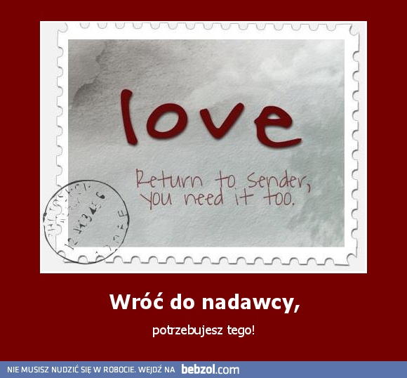Wróć do nadawcy,