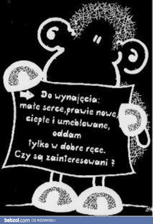 Tanio oddam serce