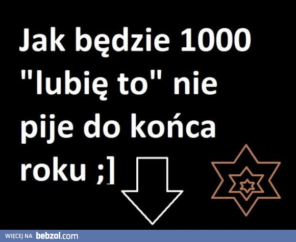 Tegoroczne postanowienie ;)