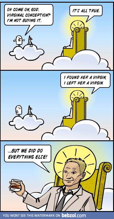Barney as God
