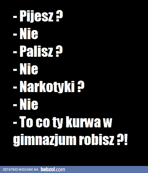 Współczesna młodzież...