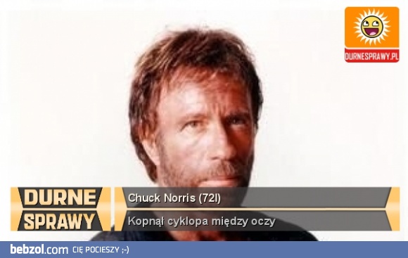 Chuck Norris vs Cyklop
