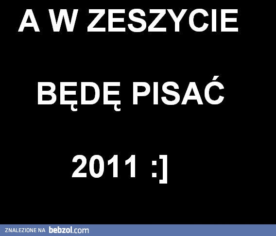 Zawsze ta sama pomyłka