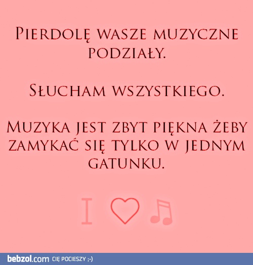 Słucham wszystkiego