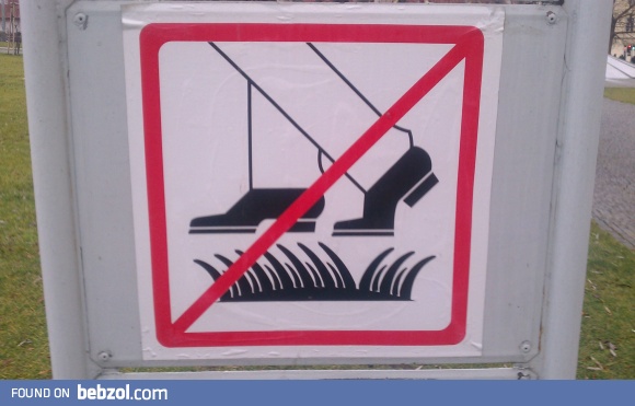 Moon walking is not allowed!