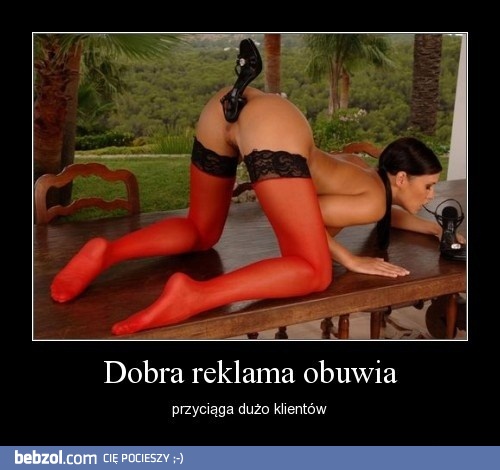 Dobra reklama obuwia