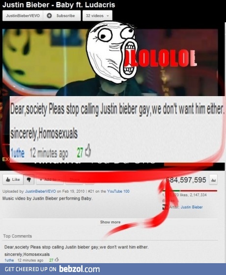 Winning comment
