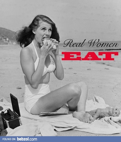 Real woman!