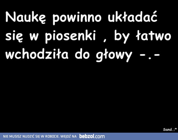 Już widzę ile byłoby piosenek o fizyce...