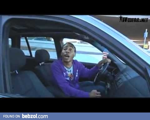 Angry driver